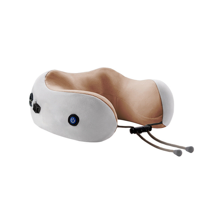 U-shaped massage pillow