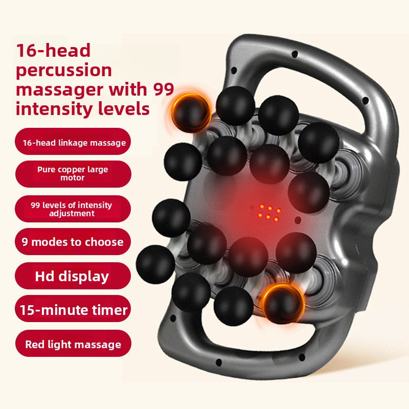 Multi-head Percussion Massage Gun