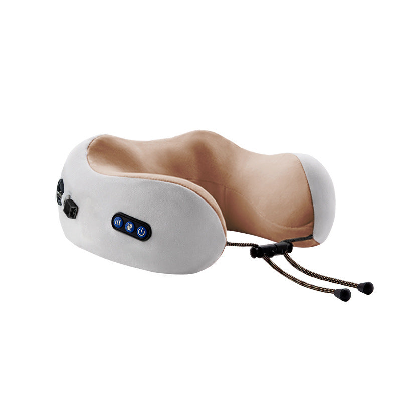 U-shaped massage pillow
