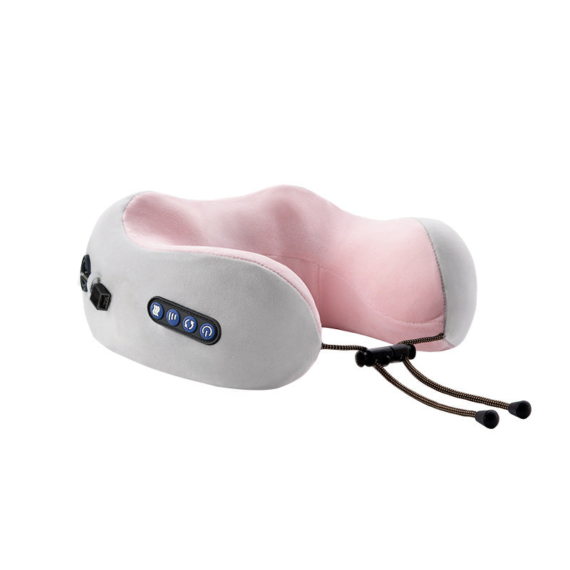 U-shaped massage pillow
