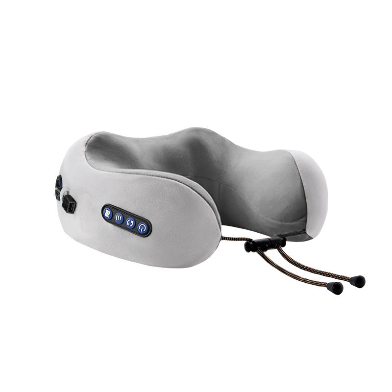 U-shaped massage pillow